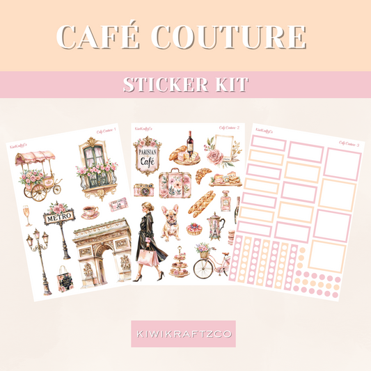 Café Couture PHYSICAL Sticker Kit