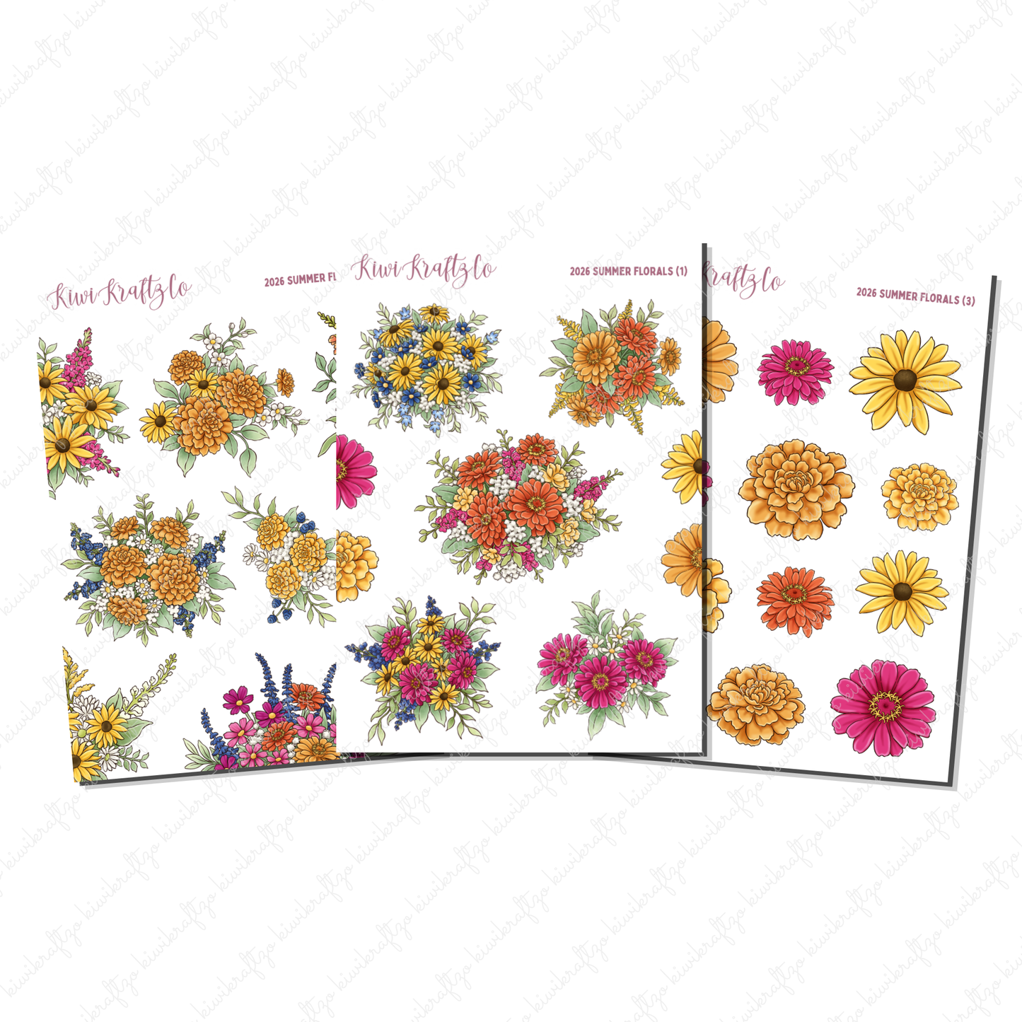 2026 Summer Florals - Standard Size
