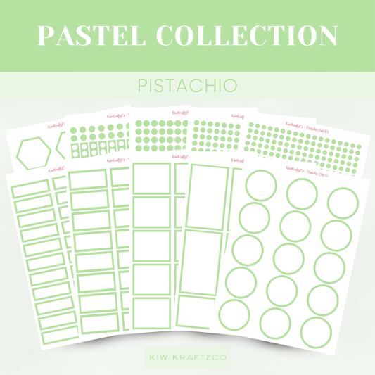 Pastel Functional Shapes - Pistachio