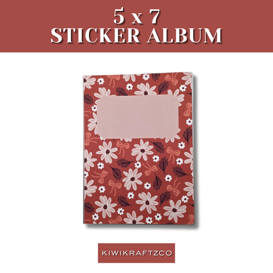 5 x 7 Sticker Album - Fall V1