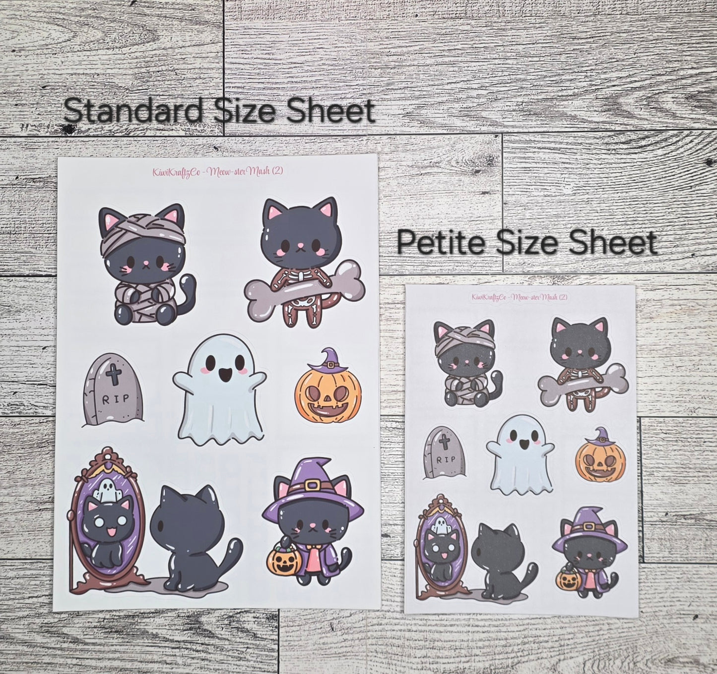 Peachy Petals PHYSICAL Sticker Kit