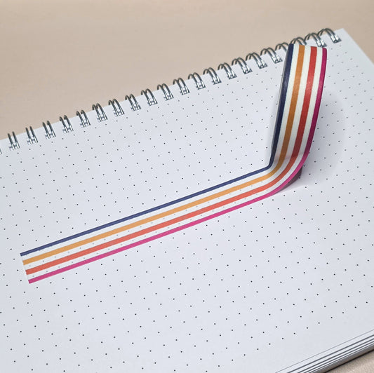 Summer Stripes Washi Tape - 15mm
