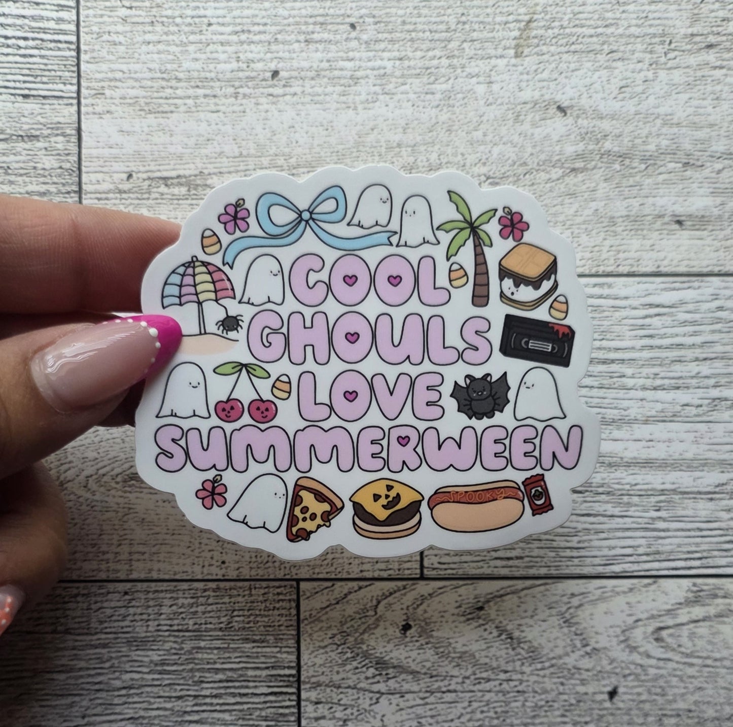 Die Cut Sticker - Cool Ghouls
