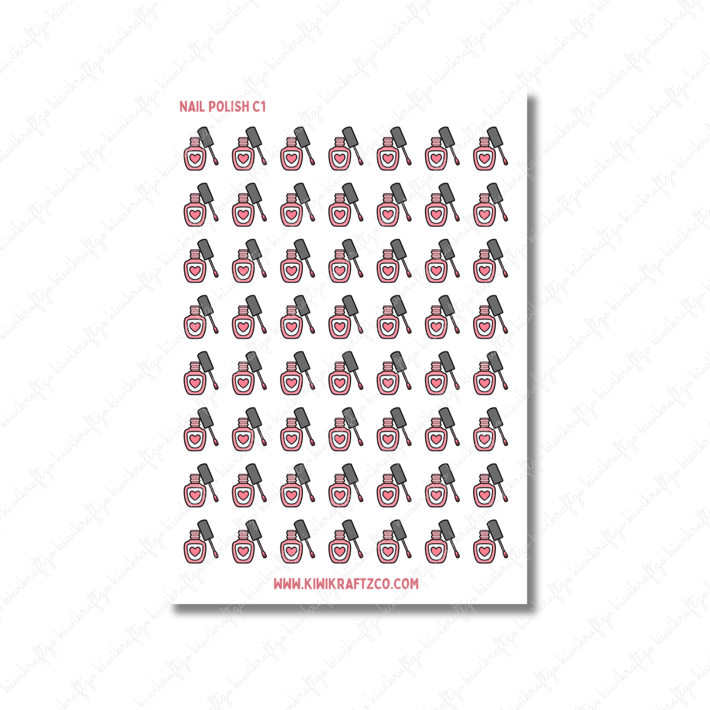 Nail Polish Icons 1