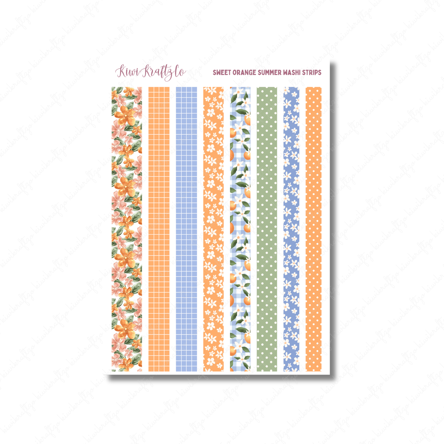 Sweet Orange Summer DIGITAL Bundle