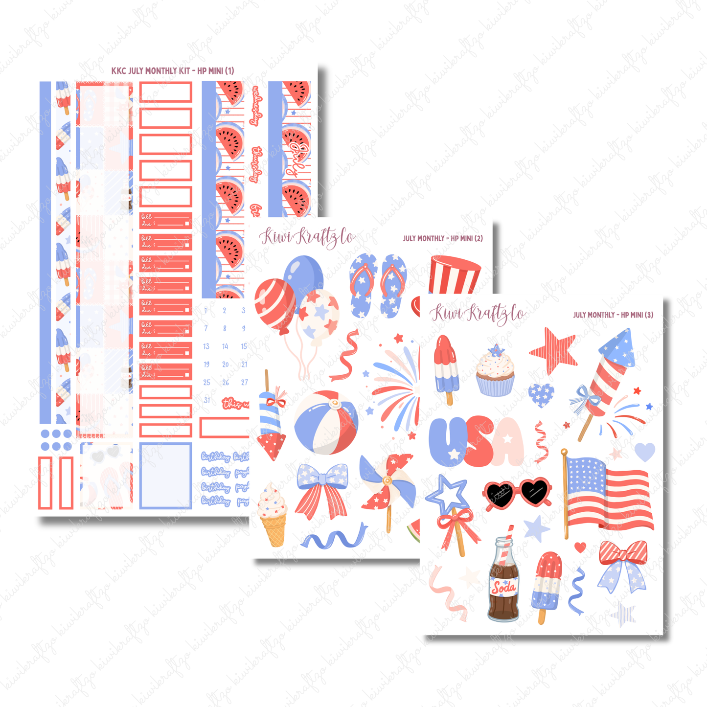 July Monthly Kit - HP Mini