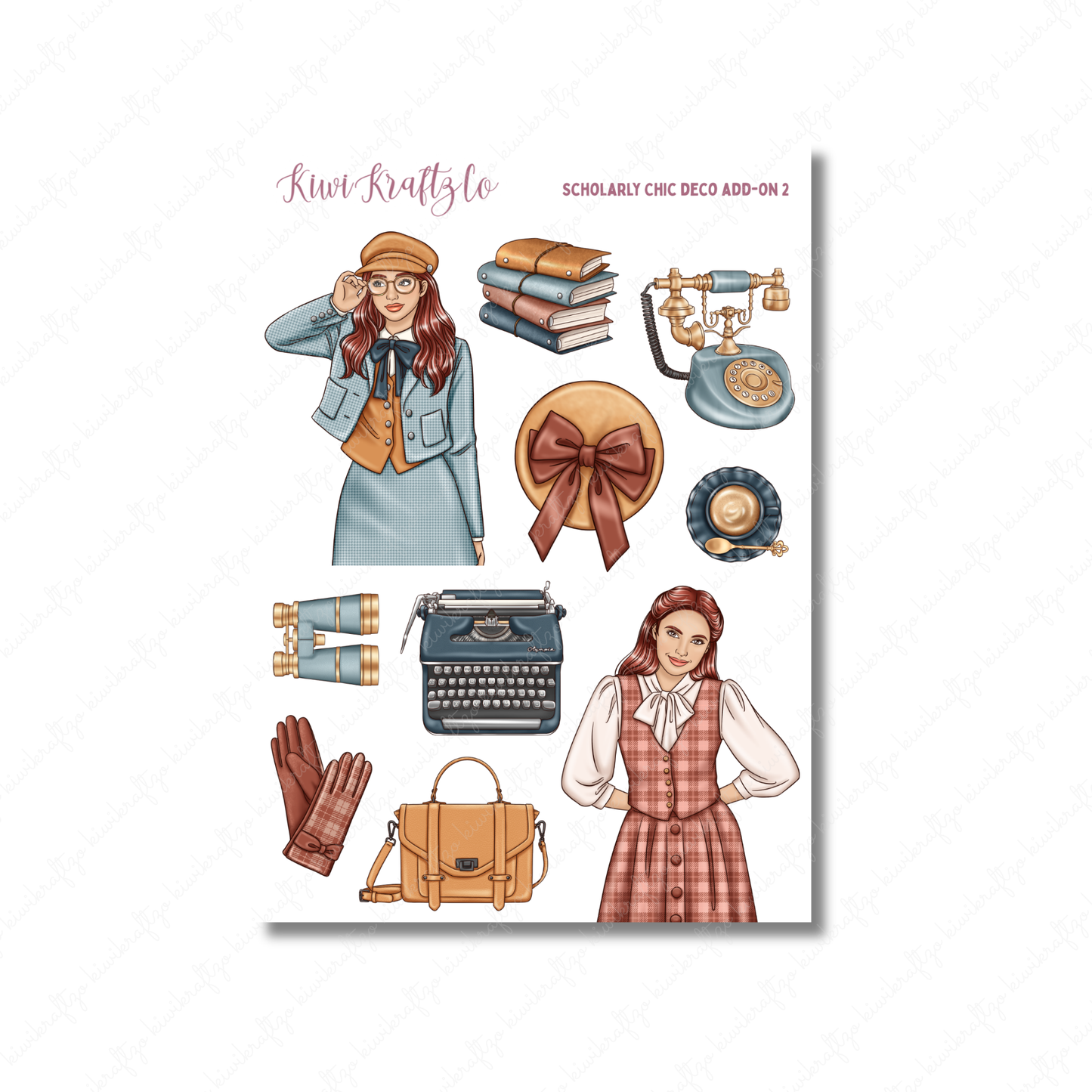Scholarly Chic DIGITAL Bundle