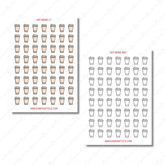 Hot Drink Icons 1