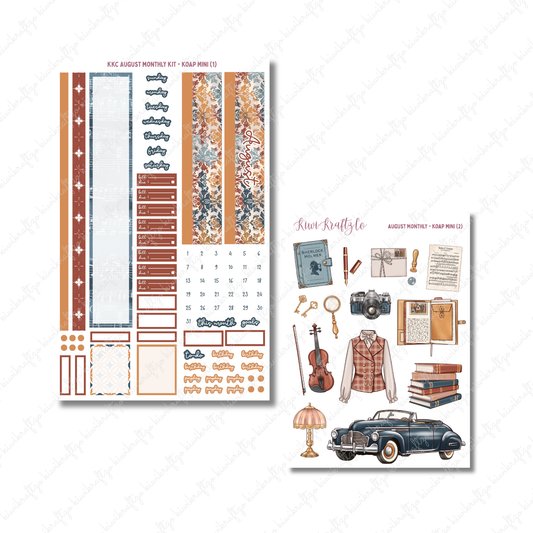 August Monthly Kit - KOAP Mini