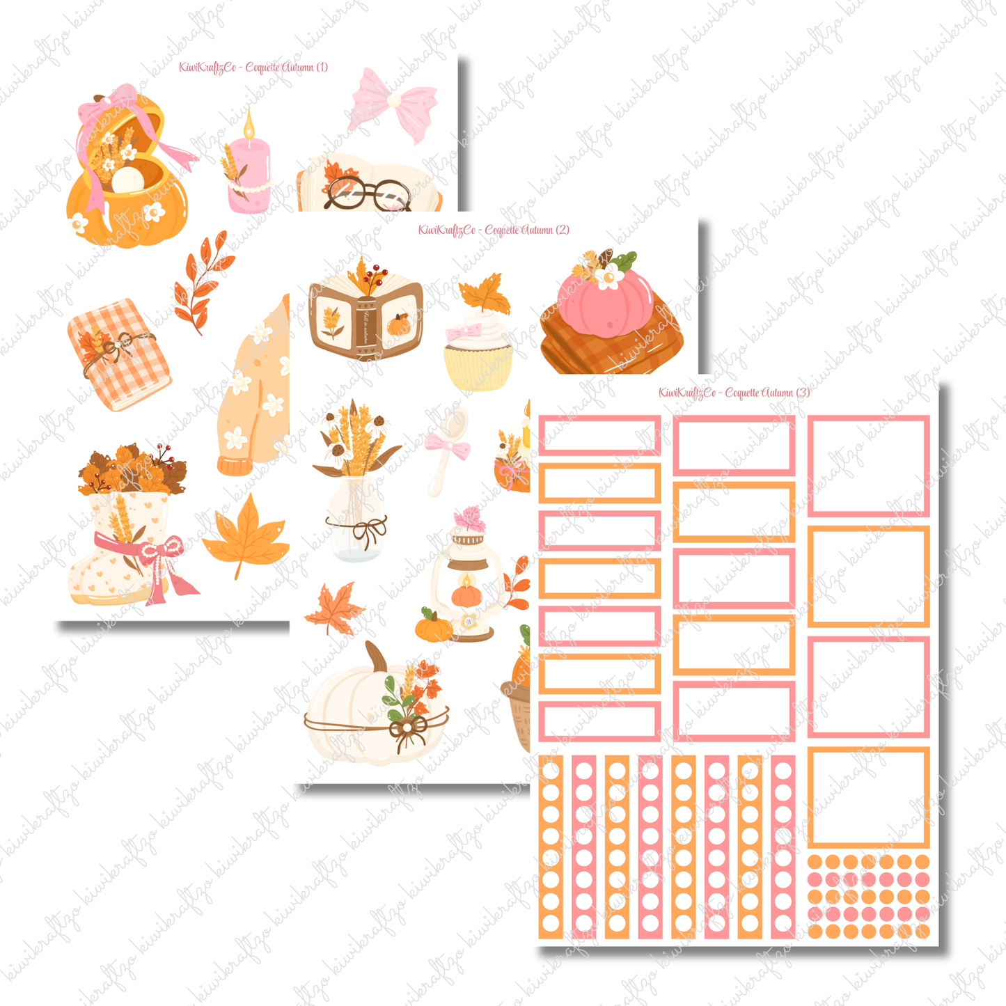 Coquette Autumn DIGITAL Bundle