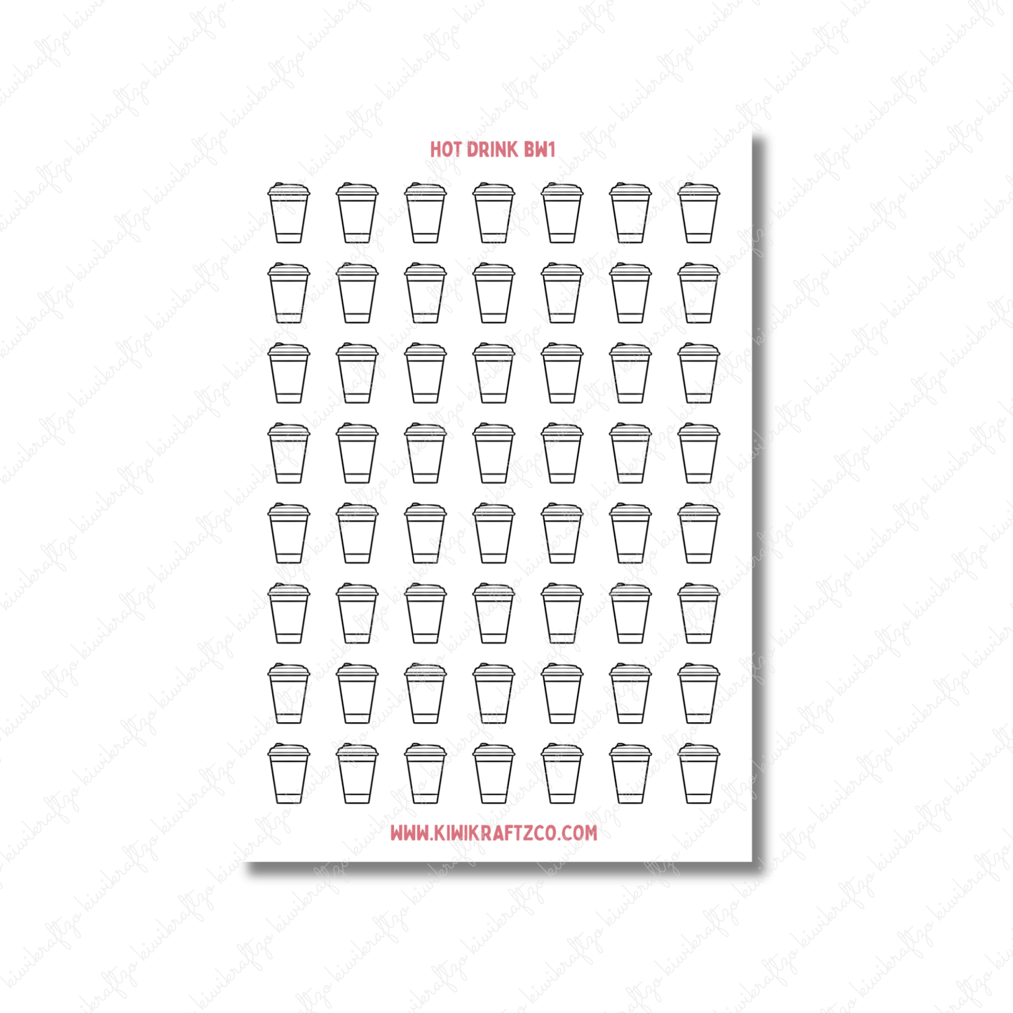 Hot Drink Icons 1