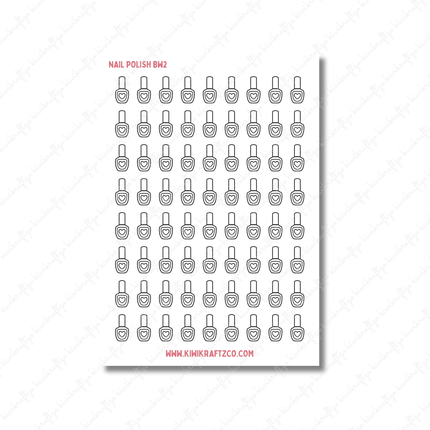 Nail Polish Icons 2