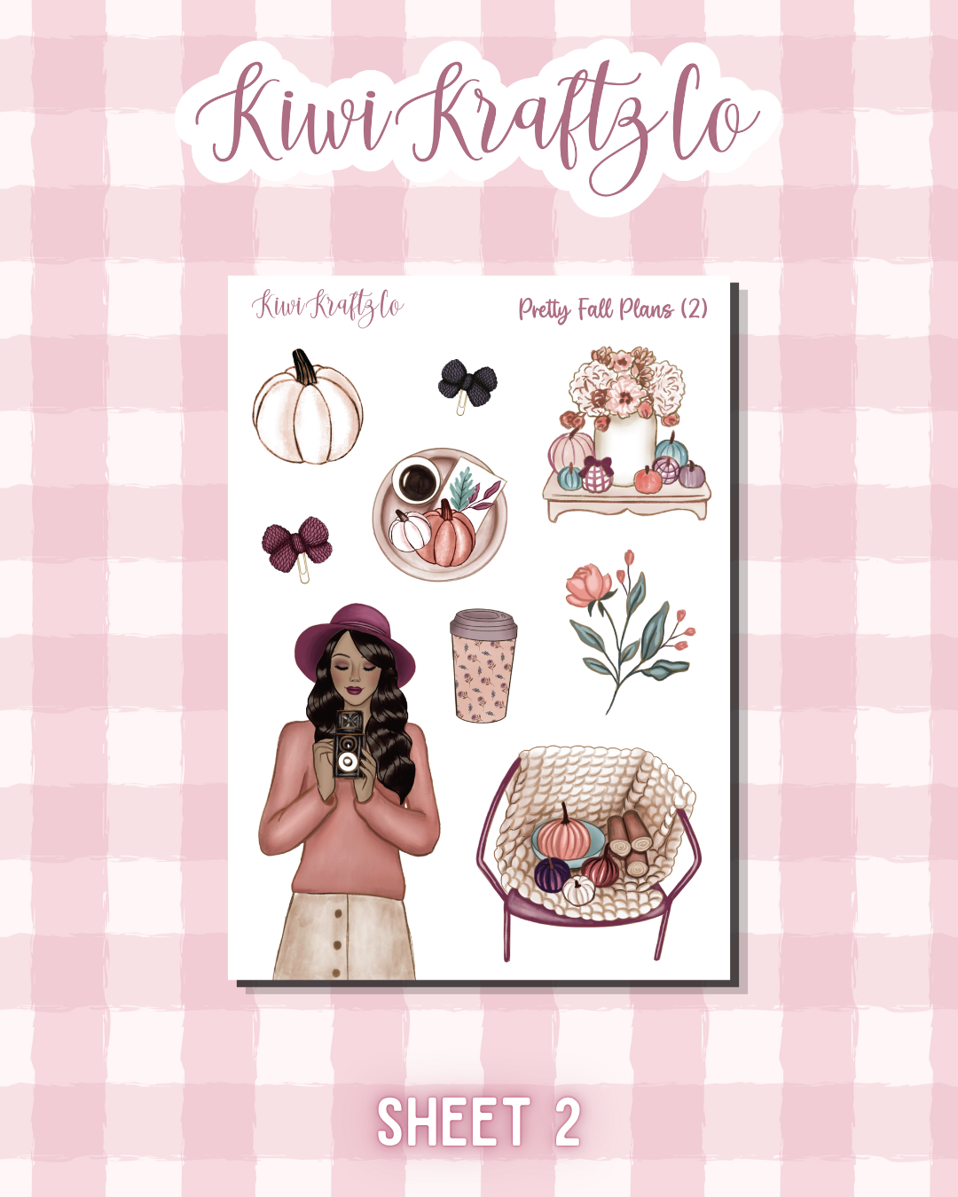 Pretty Fall Plans DIGITAL Bundle