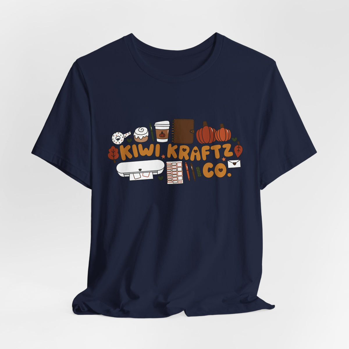 KiwiKraftzCo Fall Doodles Unisex Tee