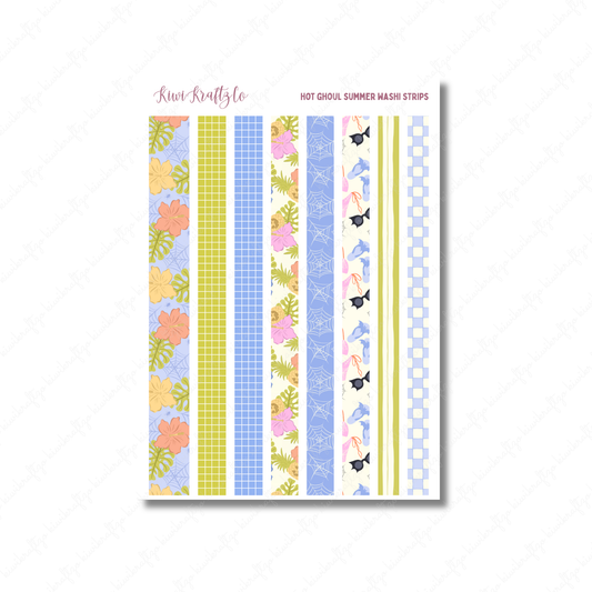 Hot Ghoul Summer Washi Strips