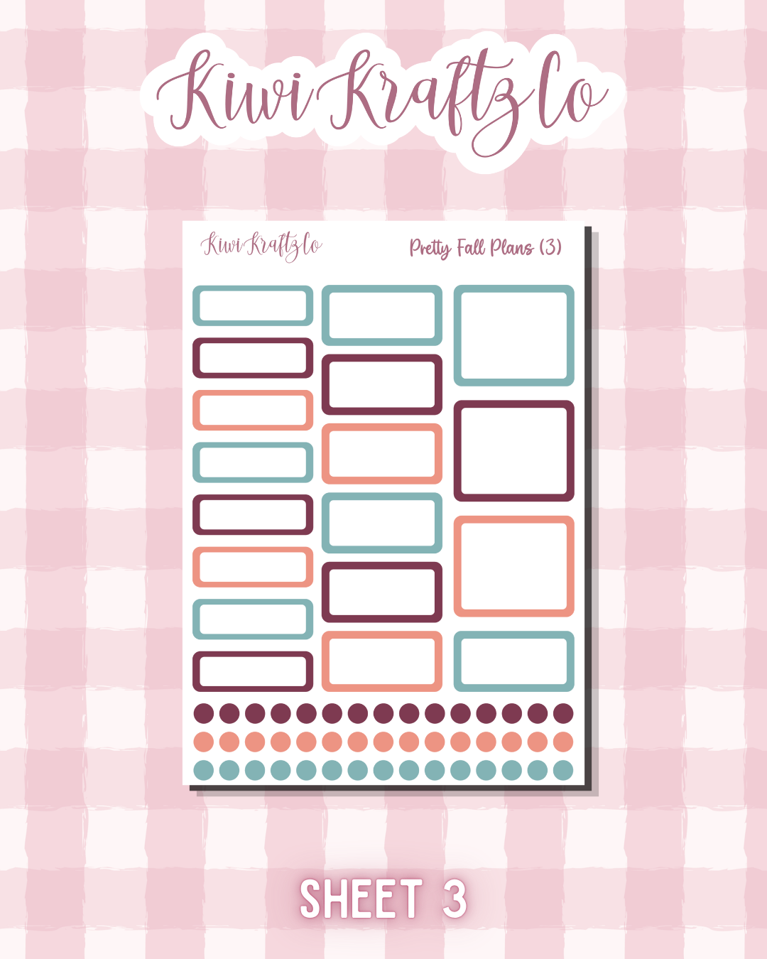 Pretty Fall Plans DIGITAL Bundle