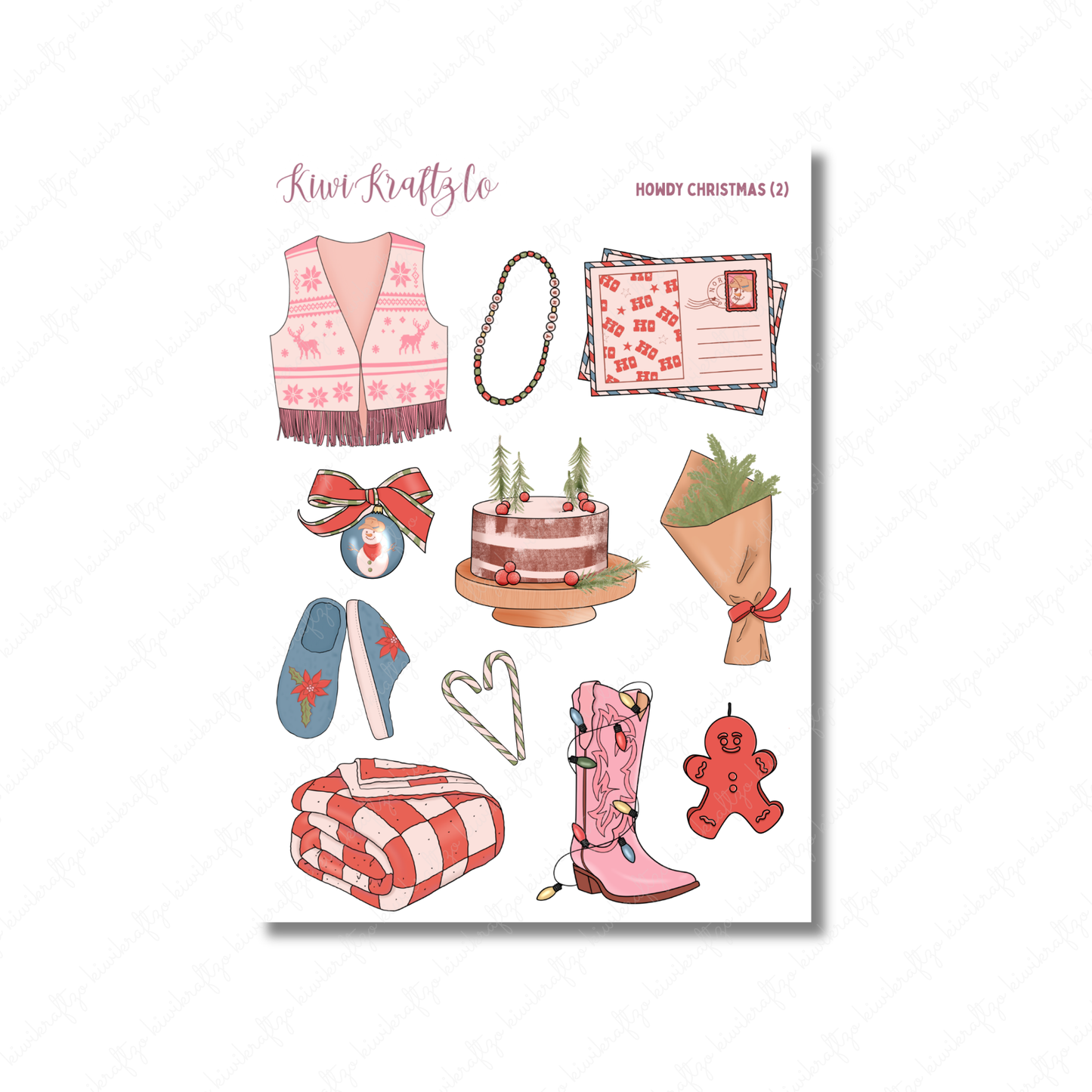 Howdy Christmas DIGITAL Bundle