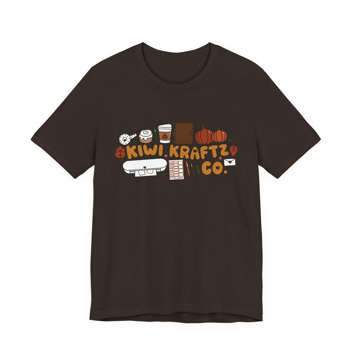 KiwiKraftzCo Fall Doodles Unisex Tee