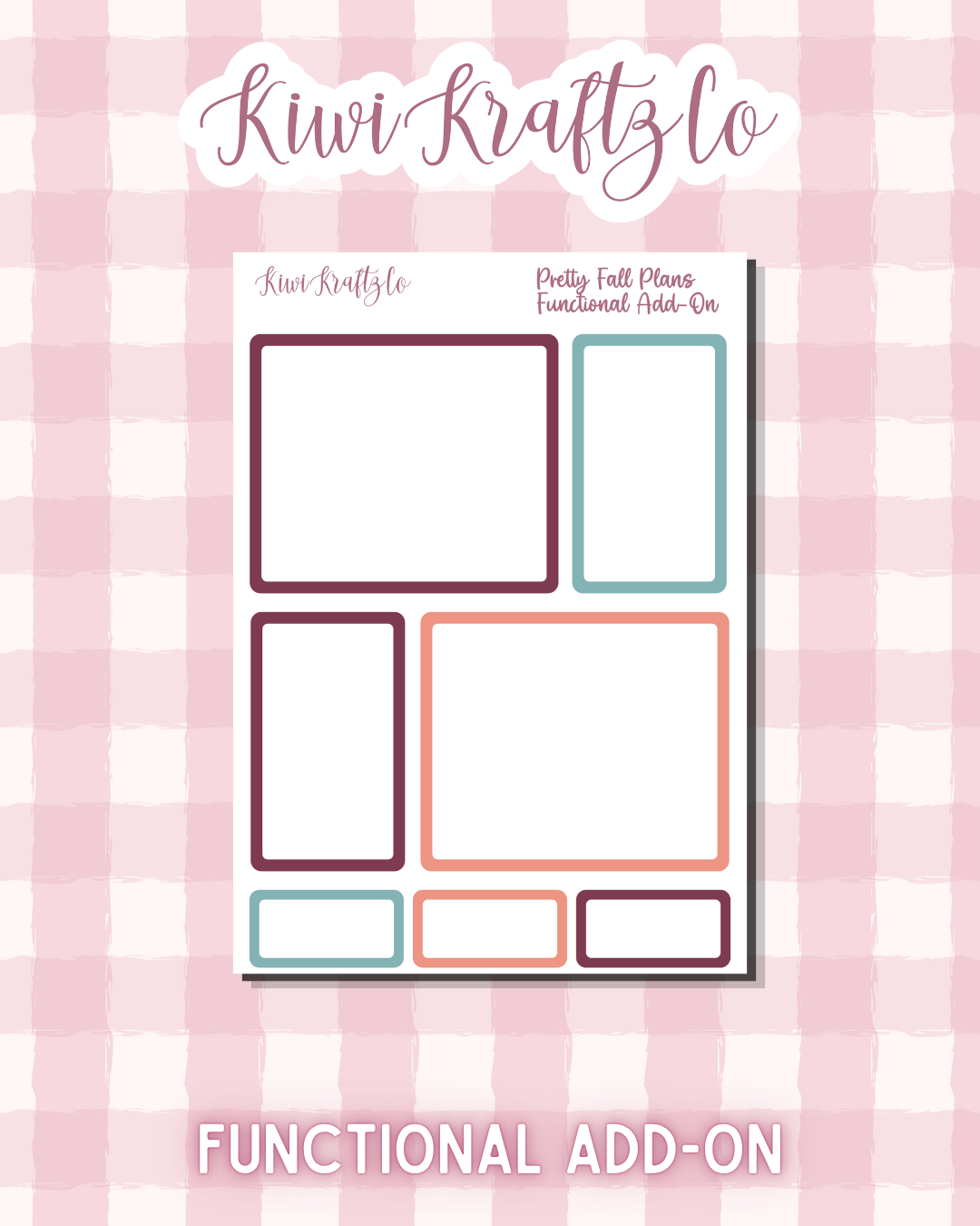 Pretty Fall Plans DIGITAL Bundle