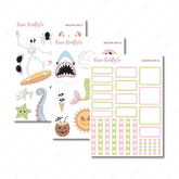 Skeleton Cove PHYSICAL Sticker Kit - Petite Size