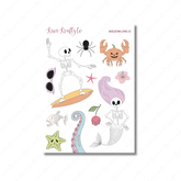 Skeleton Cove PHYSICAL Sticker Kit - Petite Size