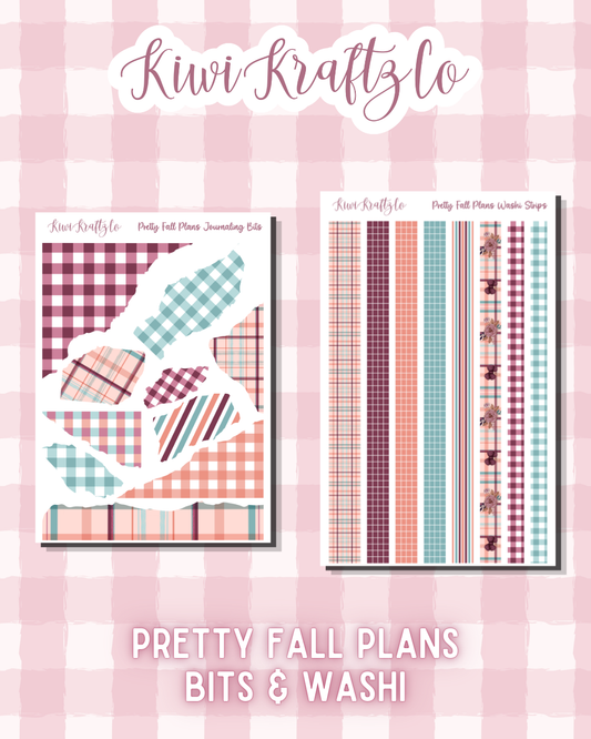 Pretty Fall Plans Bits & Washi