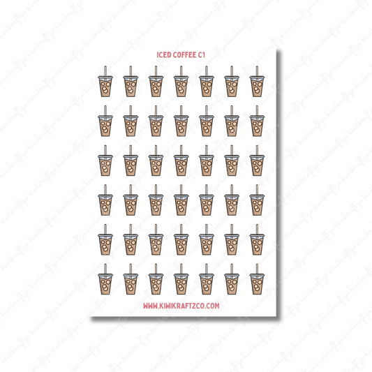 Iced Coffee Icons