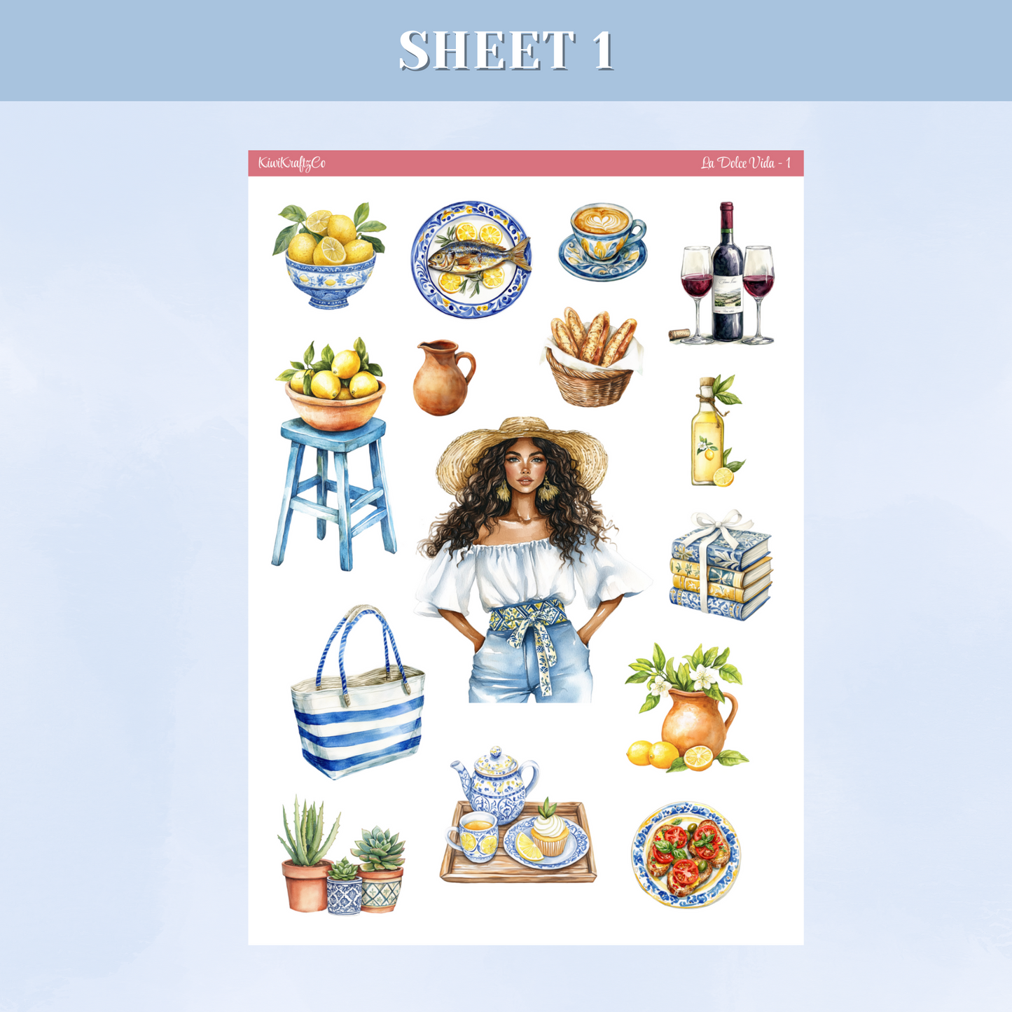 La Dolce Vida PHYSICAL Sticker Kit