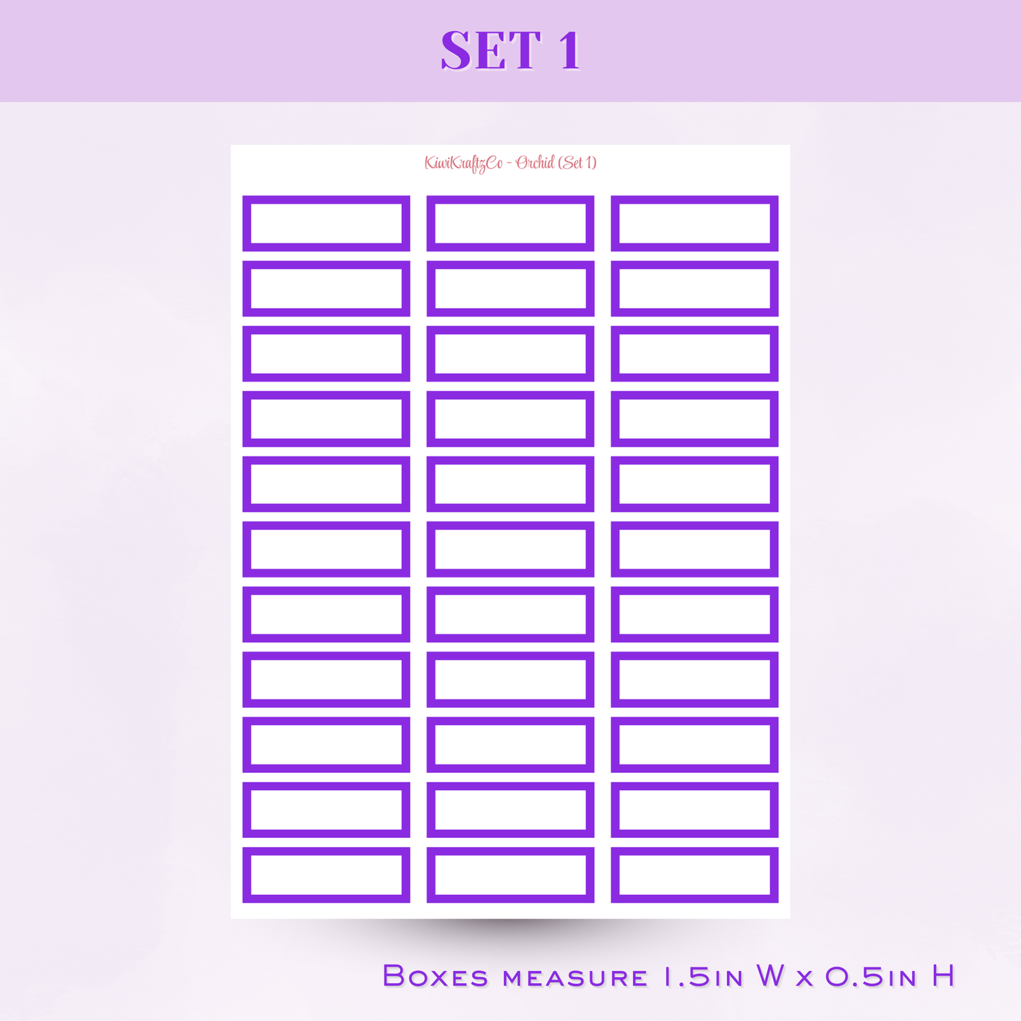 Classic Rainbow Functional Shapes - Orchid