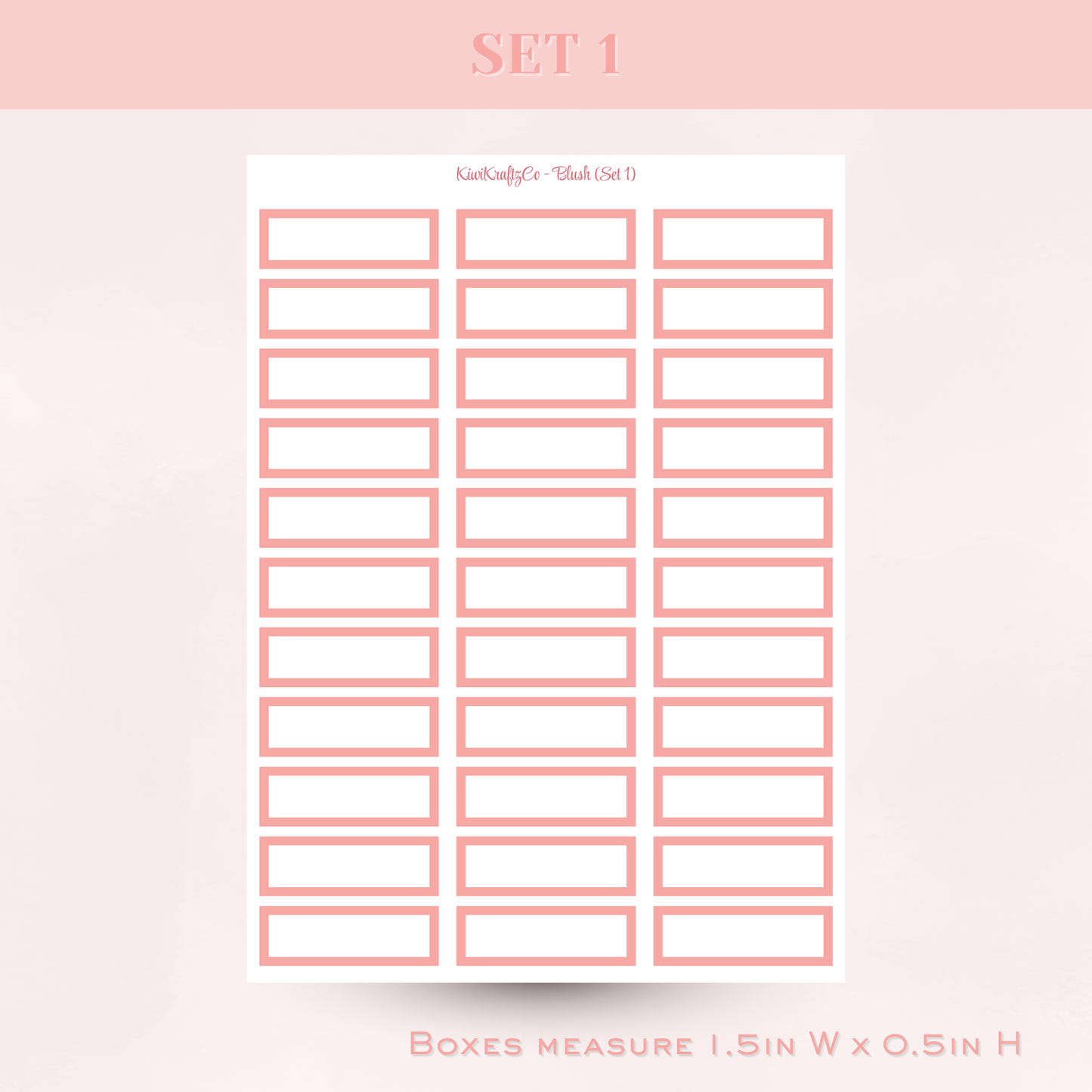 Pastel Functional Shapes - Blush