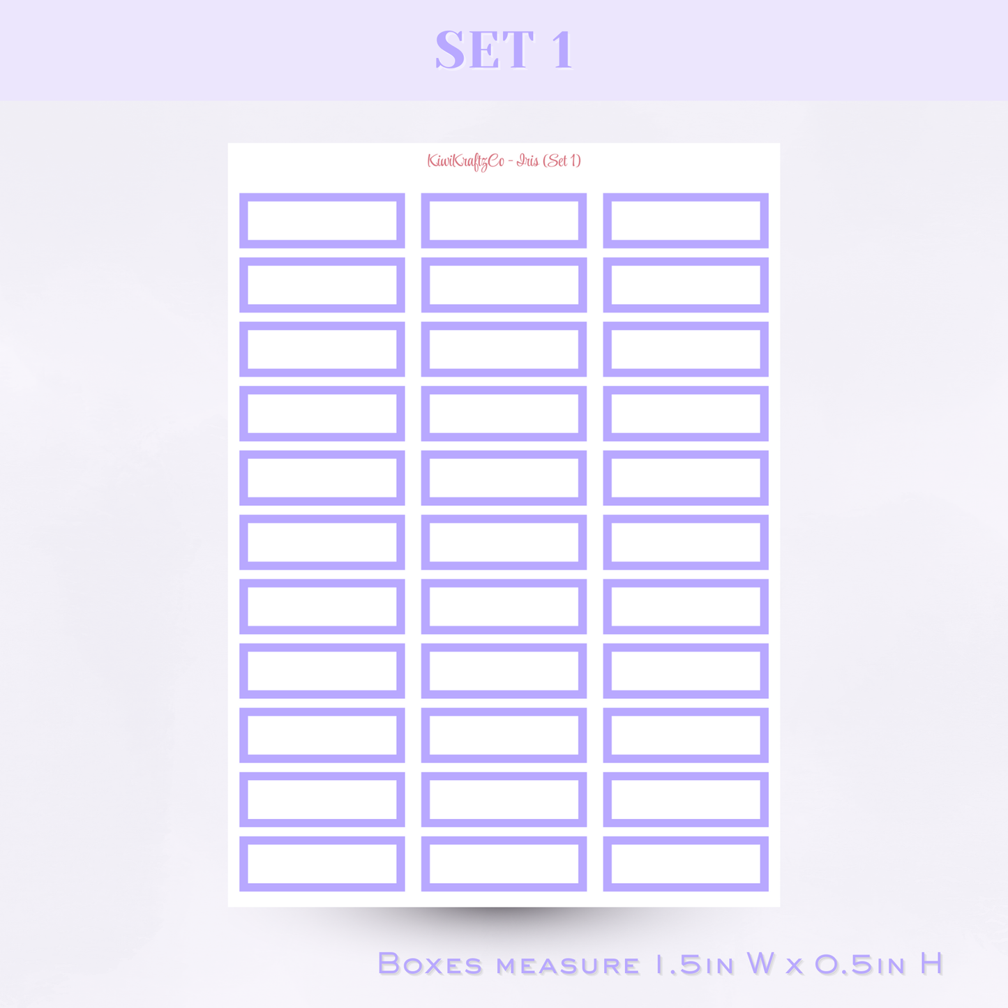 Pastel Functional Shapes - Iris