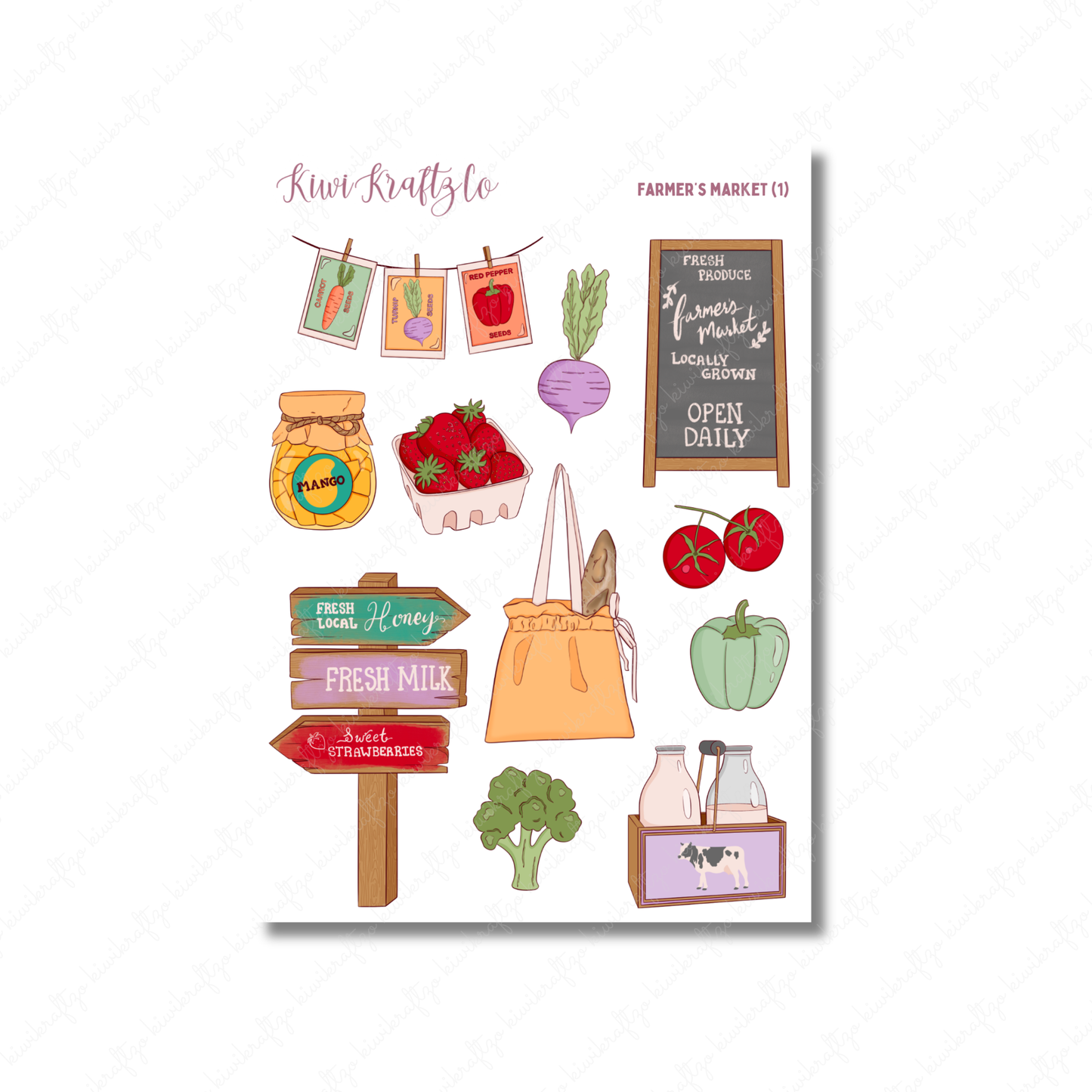 Farmer's Market DIGITAL Bundle