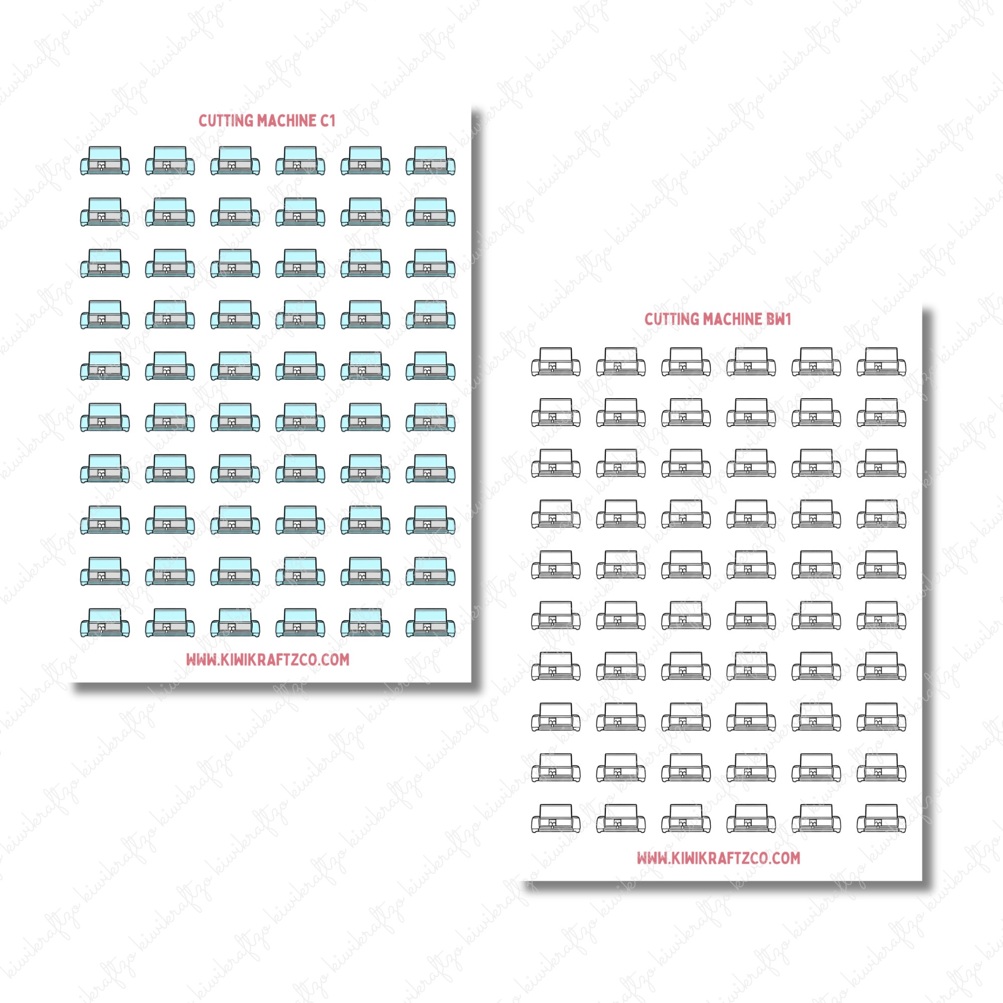 Cutting Machine Icons – KiwiKraftzCo