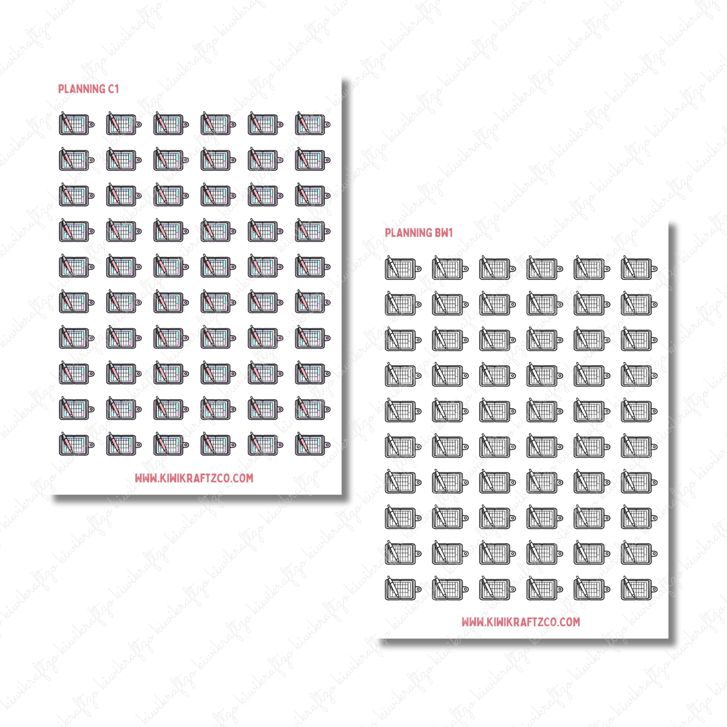Planning Icons 1