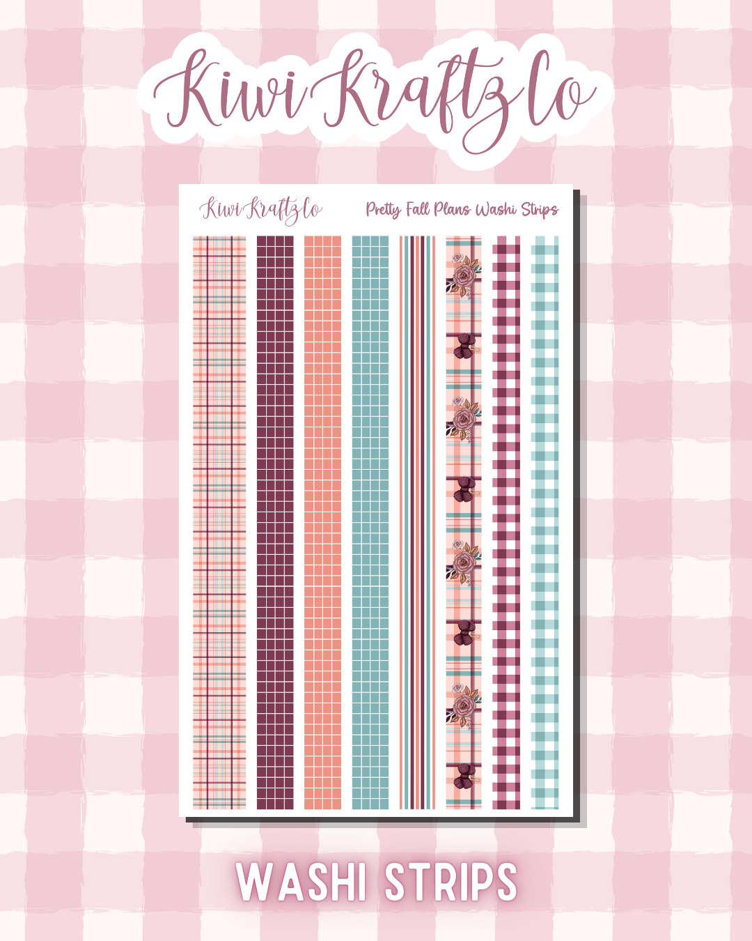 Pretty Fall Plans Bits & Washi