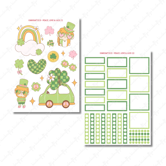 Peace, Love & Luck DIGITAL Bundle