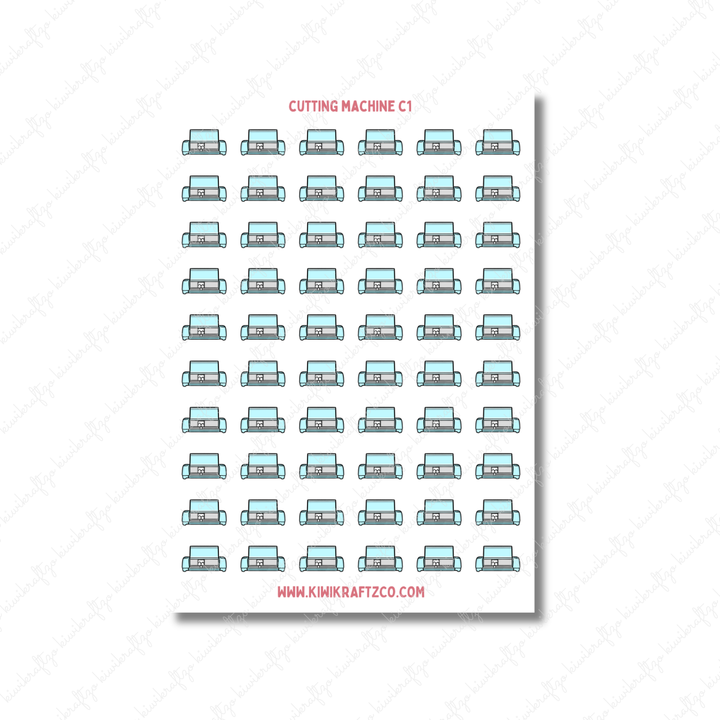 Cutting Machine Icons