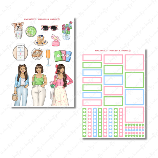 Spring Sips & Sunshine DIGITAL Bundle