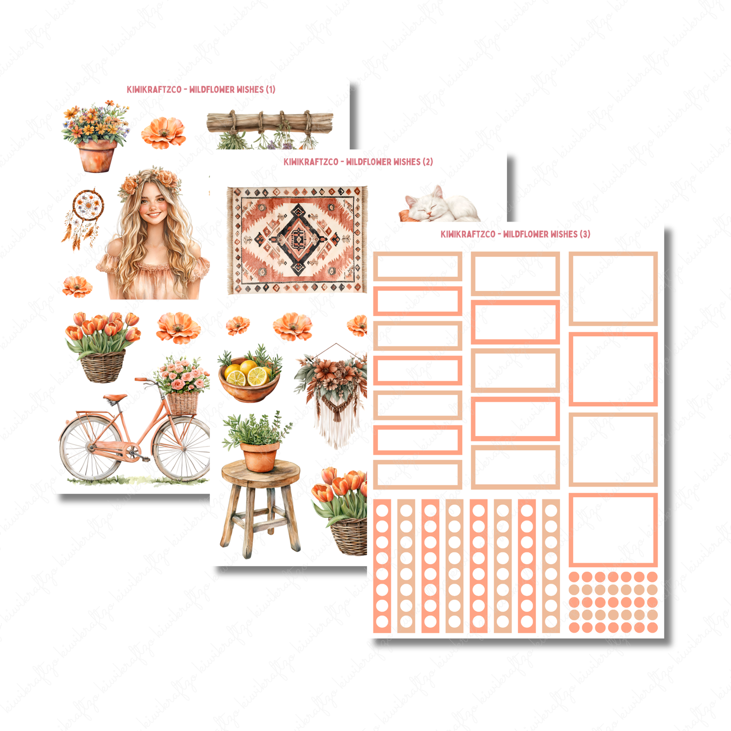 Wildflower Wishes DIGITAL Bundle