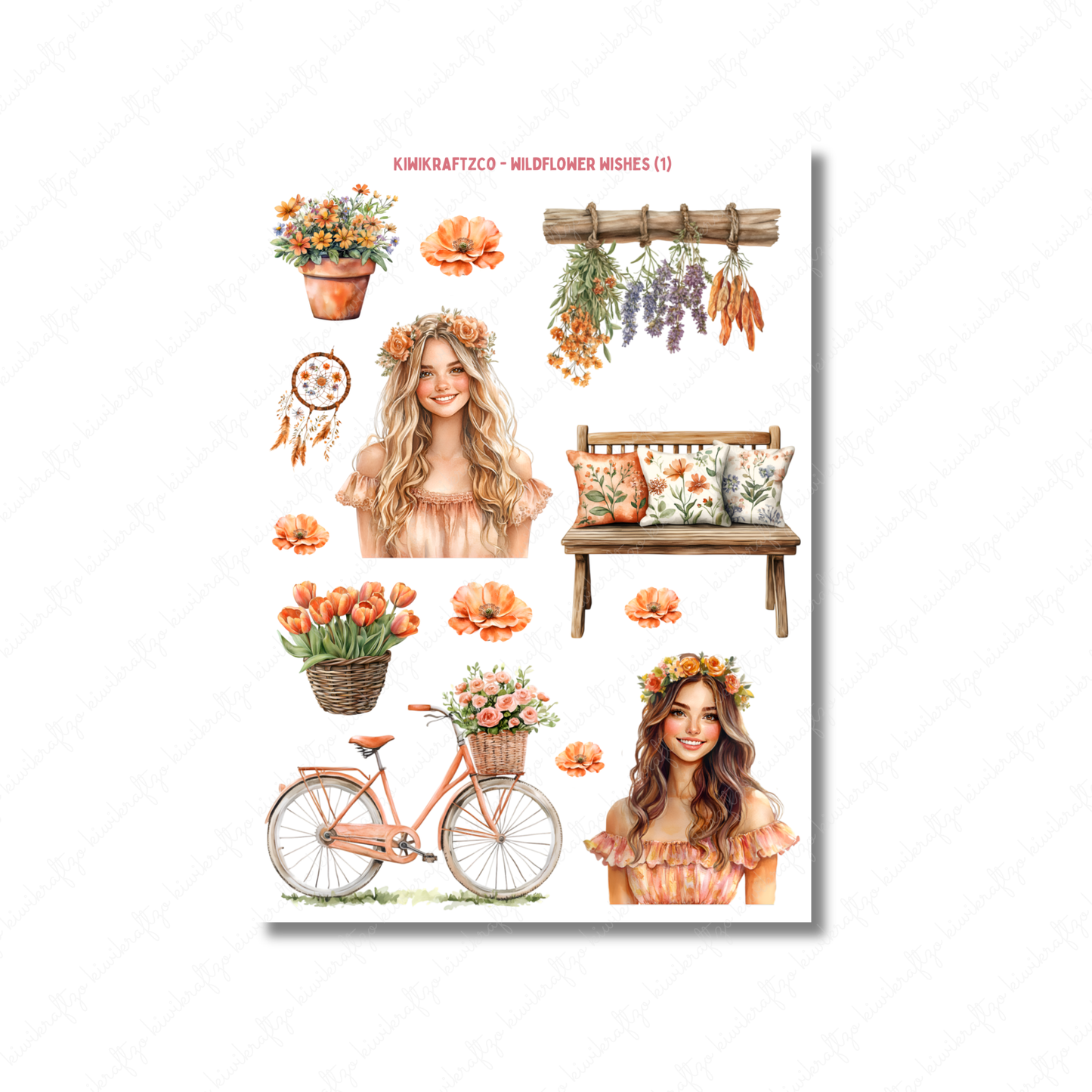 Wildflower Wishes DIGITAL Bundle