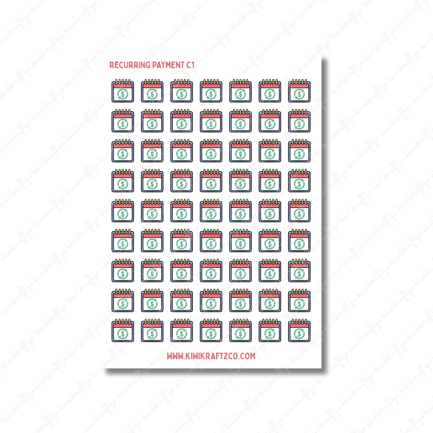 Recurring Payment Icons