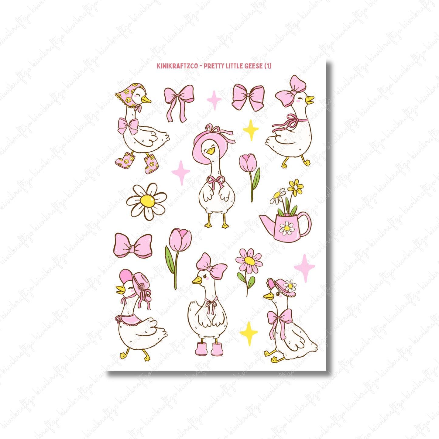 Pretty Little Geese DIGITAL Bundle
