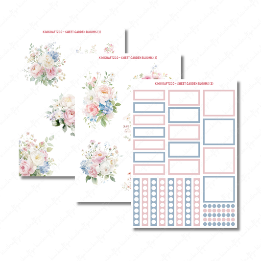 Sweet Garden Blooms DIGITAL Bundle