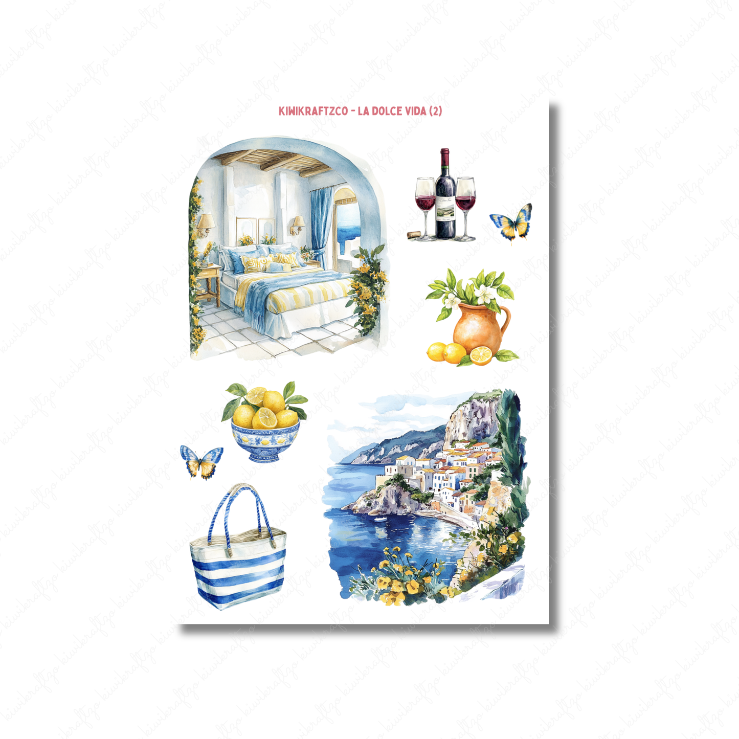 La Dolce Vida PHYSICAL Sticker Kit - Petite Size