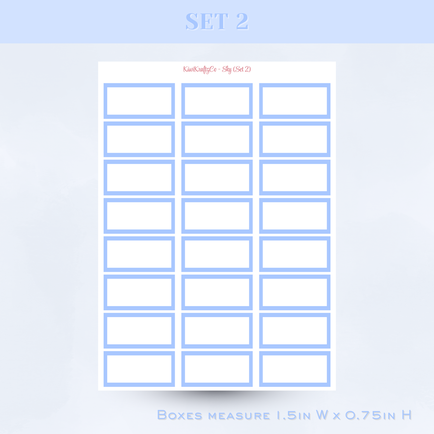 Pastel Functional Shapes - Sky