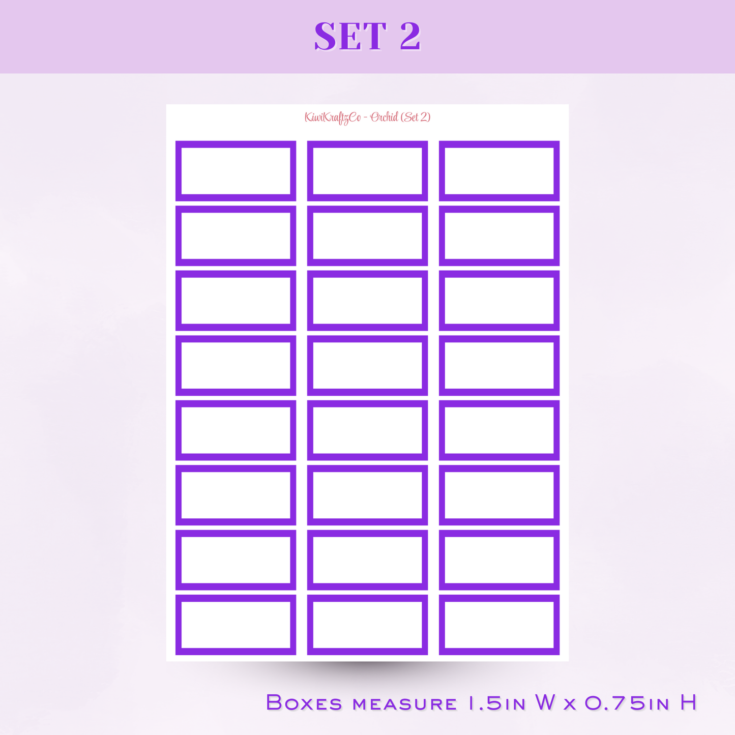 Classic Rainbow Functional Shapes - Orchid