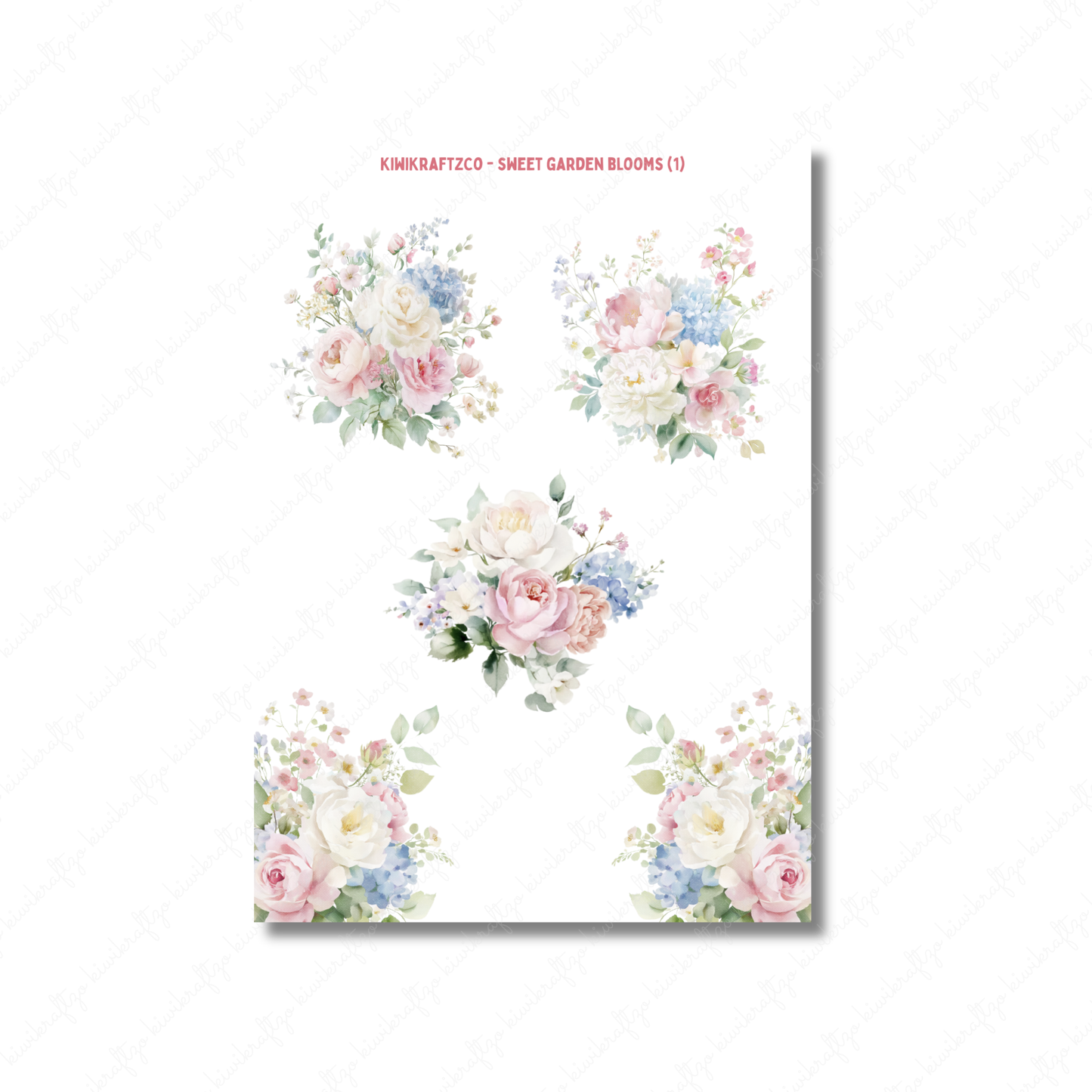 Sweet Garden Blooms DIGITAL Bundle