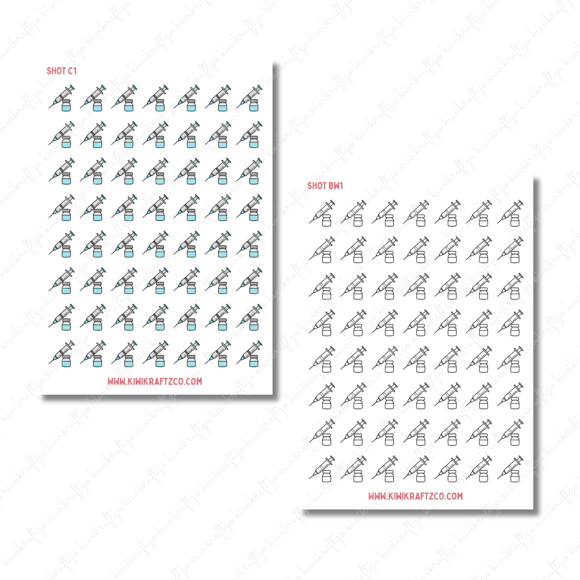 Shot Icons – KiwiKraftzCo