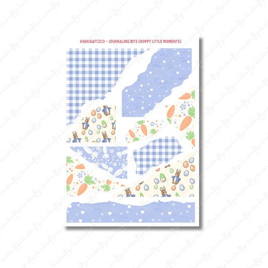 Hoppy Little Moments Journaling Bits DIGITAL