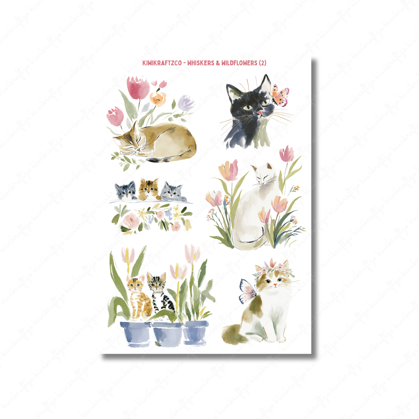 Whiskers & Wildflowers DIGITAL Bundle